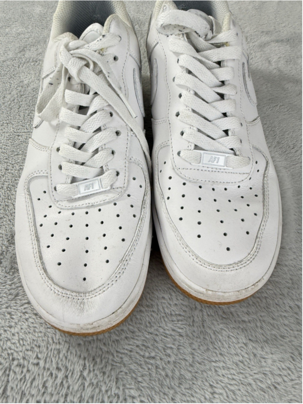 Nike Air Force 1 Low '07 White Gum Men's Size 9 US/8 UK/42.5 EU DJ2739-100 - Picture 11 of 13